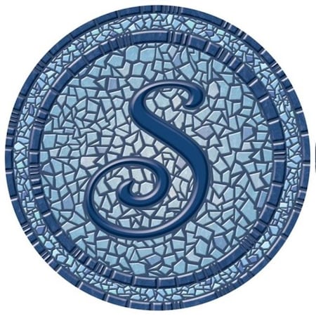 Lamatek Lamatek 67B00-0044S 29 in. dia. Monogram Mosaic Poolsaic Mat- S 67B00-0044S